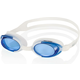 AQUA SPEED Unisexs Swimming Goggles Malibu Navy Blue Pattern 61