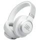 JBL naglavne brezžične slušalke Live 770NC Bluetooth, bele