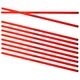 Cawila Ovira za trening Cawila Stangen M 10er Set d25mm 100cm Rot