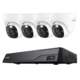 Reolink NVR snemalnik, 4K, 8-kanalni, 2TB HDD, 4x kamera POE (NVS8-8MD4)