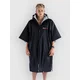 Dryrobe Advance Short Sleeve Surf Poncho black grey