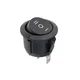 Proelektronic Okrugli crni prekidač 21mm, 3pola/3pina ( PREKID-12A03 )