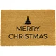Predpražnik z božičnim motivom iz kokosovih vlaken 40x60 cm Merry Christmas – Artsy Doormats