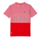 Majica za dječake Lacoste Tennis x Daniil Medvedev Jersey T-Shirt - pink/red/blue