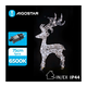 Aigostar - LED Spoljašnja božićna dekoracija LED/3,6W/31/230V 6500K 75cm IP44 sob