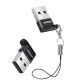 Ugreen Priključek adapter za vtičnico USB-C na USB črn