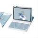 INF 360° vrtljivo ohišje Bluetooth tipkovnice s stojalom za iPad Air 4/Air 5/Pro 11 - modro, (5000080091)