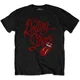 The Rolling Stones Script Logo (Soft Hand Inks) Black L Majica