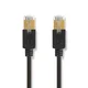 Nedis Omrežni kabel CAT6 | RJ45 moški | RJ45 moški | F/UTP | 2,00 m | Okrogla | LSZH / PVC | antracit | Škatla
