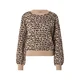 VERO MODA Pulover VMNANCY temno bež/črna