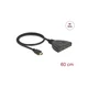 razdelnik HDMI DELOCK Switch, 3x HDMI In na 1x HDMI out, 8K 60Hz