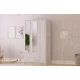 Hanah Home Ormar Rb-186, 105x182x52 cm, Beli