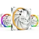 Be quiet! Bodite tiho! / ventilator Light Wings White / 140mm / PWM / visoka hitrost / 3-pack / bela