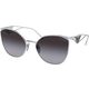 Prada PR50ZS 1BC09S ONE SIZE (59) Srebrna/Siva