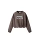 MANGO KIDS Majica WALK svetlo modra/rjava