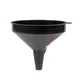 slomart Plastični levek AMiO, črn, univerzalen, 14,5 cm