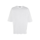 Trendyol White Oversize/Wide-Fit Basic 100% Cotton T-Shirt