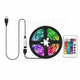 SET RGB LED trake 3 met. USB 5V