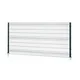 3D panelna ograda 3,8mm, Pocinkovana i plastificiranan, 1,53x2,5 m, Antracit