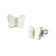 Fossil Čudoviti dvobarvni uhani z zatiči Radiant Wings JF04422710