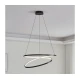 Eglo 901138 - LED luster na sajli RUOTALE LED/42W/230V 3000K crna