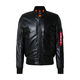 ALPHA INDUSTRIES Prehodna jakna MA-1 črna