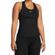 Ženska majica bez rukava Nike Dri-Fit Swoosh Bra Tank - black/black/white