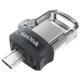 SANDISK usb memorija ULTRA DUAL DRIVE M3.0 - SDDD3-016G-G46  USB 3.0 / microUSB, 16GB, do 130 MB/s, Crna/siva