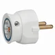 50183 VTIČ 2P/16A/230V MAX. 3680W RAVNI BELA LE050183