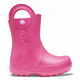 Crocs otroški škornji Handle It Rain Boot, roza, 23.5