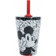 Stor Termo skodelica iz nerjavečega jekla s silikonsko slamico MICKEY MOUSE, 360ml, 74398