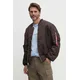 Dvostranska bomber jakna Alpha Industries MA-1 moška, rjava barva, 100101.696