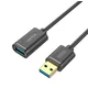 Unitek USB kabel UNITEK Y-C457GBK, USB 3.2 Gen 1 (3.1 Gen 1), 1m, USB A, črn