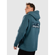 Patagonia Boardshort Logo Uprisal moški pulover s kapuco wetland blue