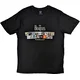 The Beatles Albums on Apple (Puff Print) Black 2XL Majica