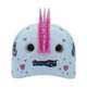 Alltoys Kolesarska čelada Zebra s srčki, velikost S (52–55 cm)