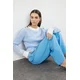 Trendyol Light Blue Button Detailed Soft Textured Knitwear Sweater