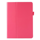 Eleganten pameten etui Smart Litchi za iPad Air 2 iz umetnega usnja - roza
