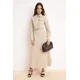 Trendyol Modest Ženska haljina Tctss26Eb00075, Bež