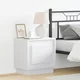 vidaXL vidaXL Nočne omarice Komplet 2 Bela Inženirski les 44 x 34,5 x 45 cm, (22067450)