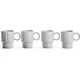 sagaform Coffee & More espreso skodelica bela, 4 delni set - 1 Set