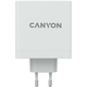 CANYON H-140-01, Wall charger with 1USB-A, 2 USB-C. Input:100-240V~50/60Hz, 2.0A Max. USB-A Output: 5V /9V /12V/20V /28V Max Output Current:5.0A max - CND-CHA140W01