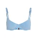 Karl Lagerfeld Bikini zgornji del svetlo modra
