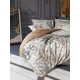 Lessentiel Maison Komplet posteljine Double Blatt, 200x220 cm, Braon-sivi