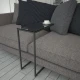 Hanah home Klub sto Callen 46x62x26cm Antracit