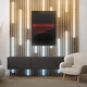 Briloner LED trak Pimp your panel, podaljšek, CCT, dolžina 2,6 m - Dnevna soba/jedilnica - bela - Plastika