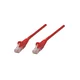 Intellinet Intellinet 342179 RJ45 omrežni kabel\, Patch kabel CAT 6 U/UTP 3.00 m rdeča 1 kos, (20419625)