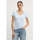 Bombažna kratka majica Tommy Jeans ženska, DW0DW20458