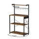 Songmics Kuhinjska polica 40x80x140 cm rjava