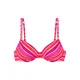 s.Oliver Bikini zgornji del roza/malina/neonsko roza/bela